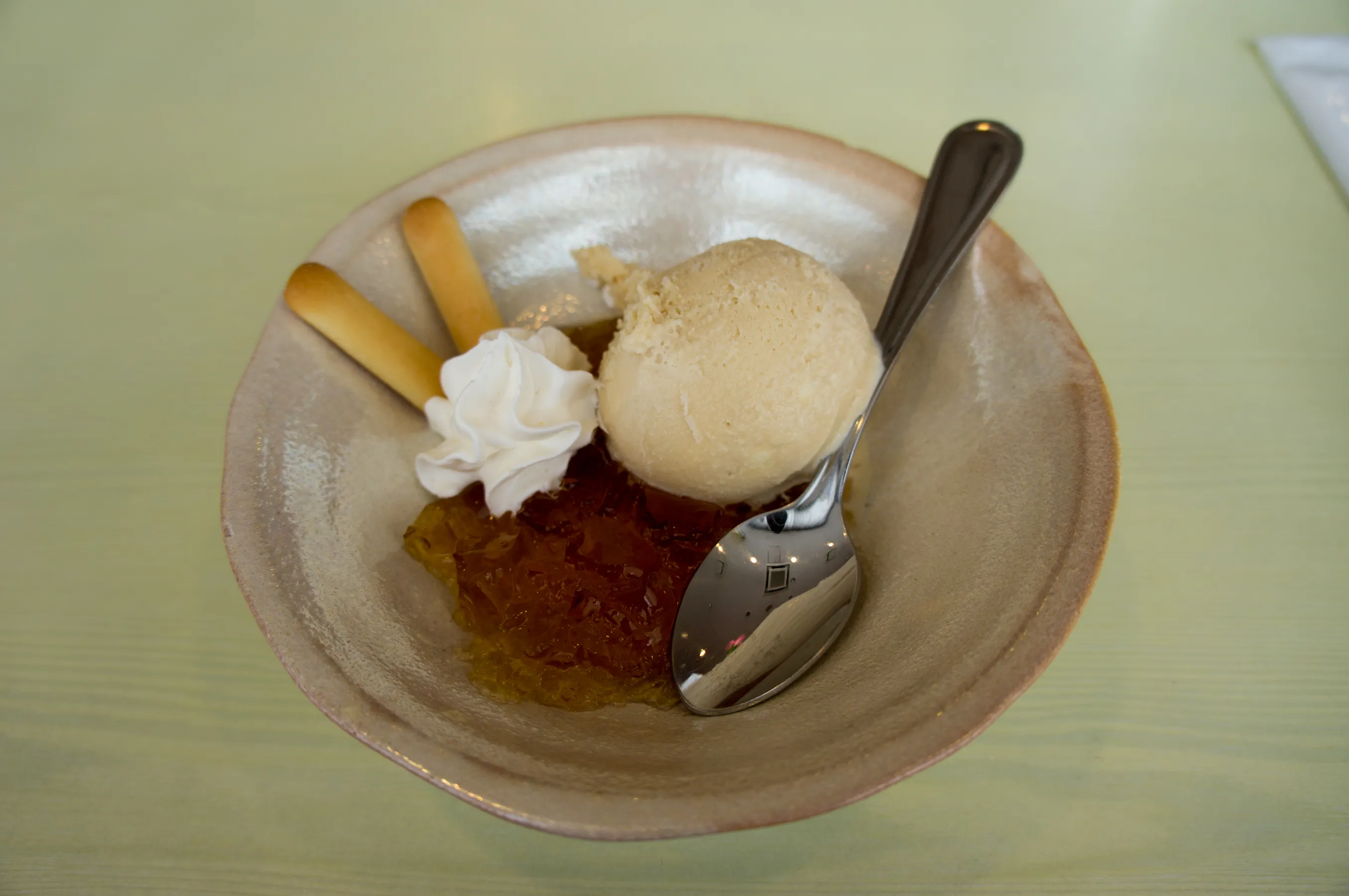 見た目は普通のアイスクリーム